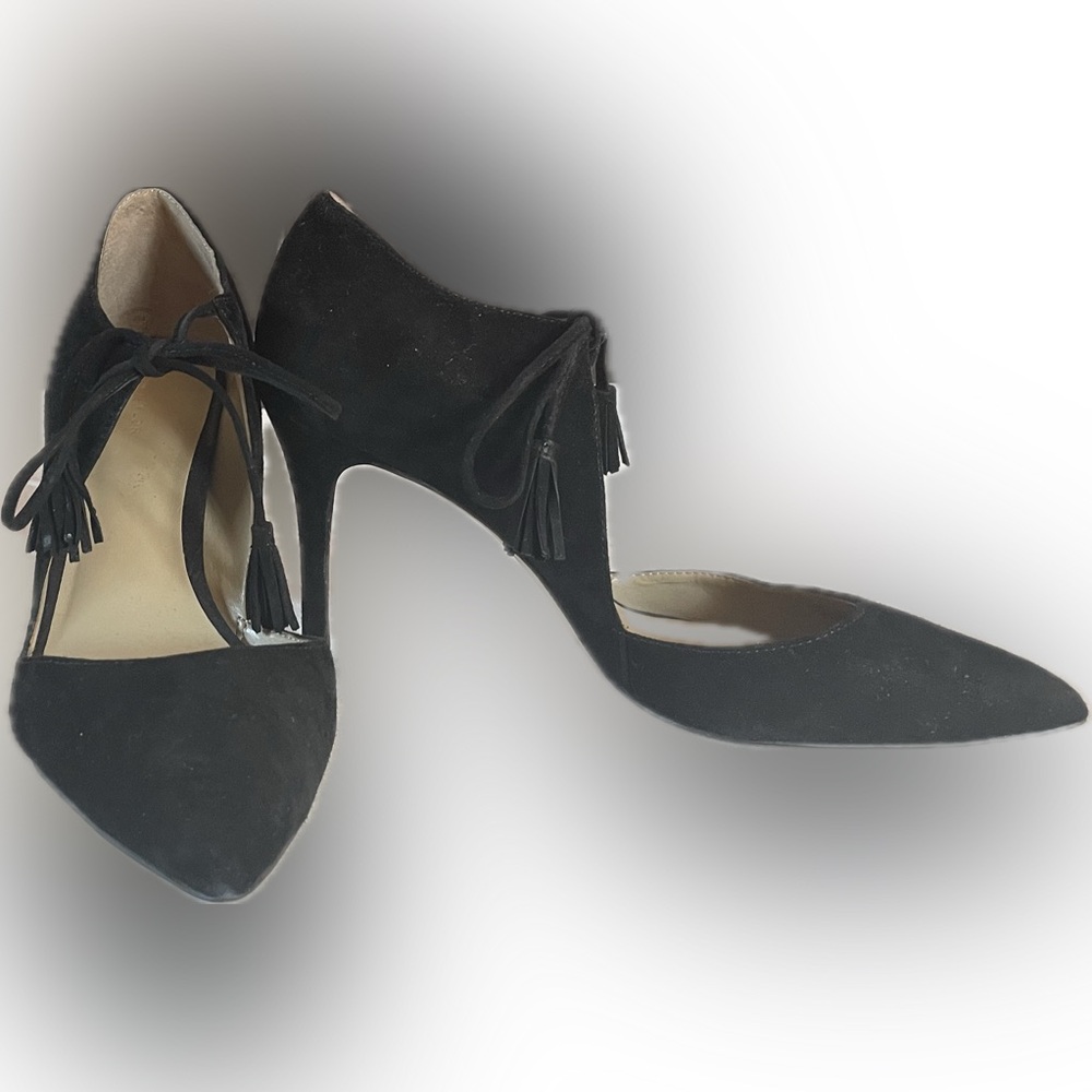 Ann Taylor Ankle Tie Pumps
